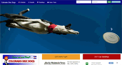 Desktop Screenshot of coloradodiscdogs.com